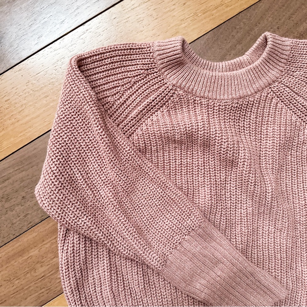 Universal Thread Mauve Crop Sweater